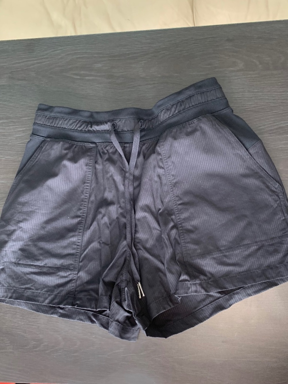 Lululemon black dance studio shorts